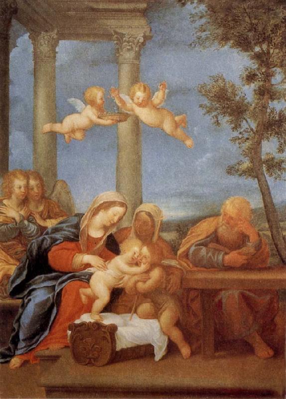 Albani Francesco Sacra Famiglia china oil painting image
